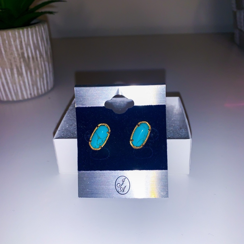 New Turquoise Stone Earrings